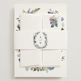 "Lilac Bloom" - Wedding Invitations in Lavender by Susan Moyal - Assembled with Belly Band
