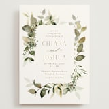 "Lovely" - Wedding Invitations in Moss by Petra Kern - Front