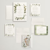 "Lovely" - Wedding Invitations in Moss by Petra Kern - Invitation Suite