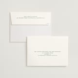 "Friendly Flowers" - Wedding Invitations in Emerald by Ani Somi - FREE Recipient Addressing
