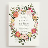 "Forest Flowers" - Wedding Invitations in Tropical by Susan Moyal - Front