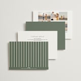 "Floral Diamond" - Wedding Invitations in Eucalyptus by Katharine Watson - Back of Card Options