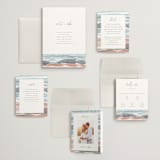 "waves" - Wedding Invitations in Beachy by Pixel and Hank - Invitation Suite