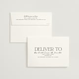 "Casual" - Wedding Invitations in Pearl by Owl and Toad - FREE Recipient Addressing