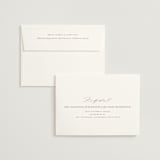 "Modern Monogram" - Wedding Invitations in Rose by Erica Krystek - FREE Recipient Addressing