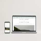 "Sweet Vintage" - Wedding Invitations in Periwinkle by Alethea and Ruth - FREE Wedding Website