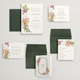 "Garland Monogram" - Wedding Invitations in Summer by Angela Marzuki - Invitation Suite