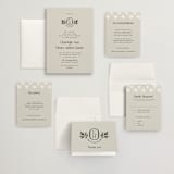 "Litterateur" - Wedding Invitations in Natural by Karen Glenn - Invitation Suite