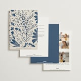 "Arched Monogram" - Wedding Invitations in Ecru by Erica Krystek - Back of Card Options