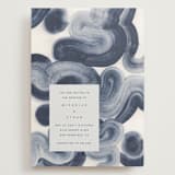 "meanders" - Wedding Invitations in Ocean by Sumak Studio - Front