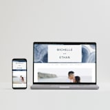 "meanders" - Wedding Invitations in Ocean by Sumak Studio - FREE Wedding Website