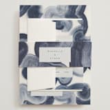 "meanders" - Wedding Invitations in Ocean by Sumak Studio - Assembled with Belly Band