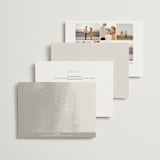 "Love Note" - Wedding Invitations in Ecru by AK Graphics - Back of Card Options