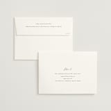 "Love Note" - Wedding Invitations in Ecru by AK Graphics - FREE Recipient Addressing