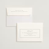 "Minimalist Photo" - Wedding Invitations in Ivory by Nicole Walsh - FREE Recipient Addressing