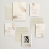 "gentleness" - Wedding Invitations in Sand by Sumak Studio - Invitation Suite