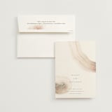 "gentleness" - Wedding Invitations in Sand by Sumak Studio - Invitation with Envelope