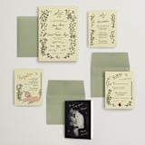 "Love Rests in a Garden" - Wedding Invitations in Oat by Helena Vitto - Invitation Suite