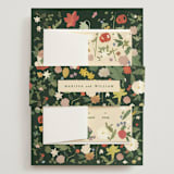"all the flowers of the world" - Wedding Invitations in Garden by Sumak Studio - Assembled with Belly Band