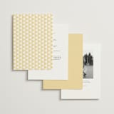 "Colorfield" - Wedding Invitations in Buttercup by Snow and Ivy - Back of Card Options