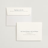 "Modernne" - Wedding Invitations in Powder by Carolyn MacLaren - FREE Recipient Addressing