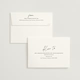 "Courthouse" - Wedding Invitations in Midnight by Susan Brown - FREE Recipient Addressing
