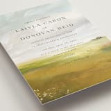 "Savanna" - Wedding Invitations in Fern by Lindsay Megahed - Detail
