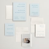 "Juniper" - Wedding Invitations in Capri by Blustery August - Invitation Suite
