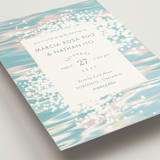 "Glisten" - Wedding Invitations in Rose Quartz by Sam Dubeau - Detail