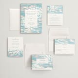 "Glisten" - Wedding Invitations in Rose Quartz by Sam Dubeau - Invitation Suite
