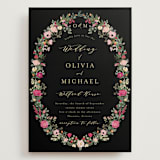 "Meadow Love" - Wedding Invitations in Azalea by Susan Moyal - Front