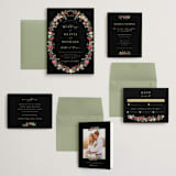 "Meadow Love" - Wedding Invitations in Azalea by Susan Moyal - Invitation Suite
