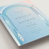 "Disney's Frozen True Love" - Wedding Invitations in Frozen by Lori Wemple - Detail