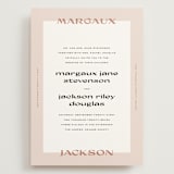 "margaux" - Wedding Invitations in Sand by Lindsay Stetson Thompson - Front