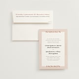 "margaux" - Wedding Invitations in Sand by Lindsay Stetson Thompson - Invitation with Envelope