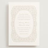 "Extravagant" - Wedding Invitations in Natural by Jessie Steury - Front