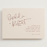 "Millennial" - Wedding Invitations in Rose by Hooray Creative - Front