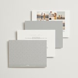 "Classically Us" - Wedding Invitations in Cotton by Simona Camp - Back of Card Options