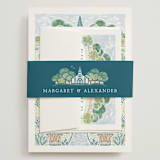 "Going to the Chapel" - Wedding Invitations in Meadow by Paper Sun Studio - Assembled with Belly Band