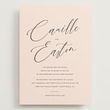 "Vision of Love" - Wedding Invitations in First Kiss by Design Lotus - Front