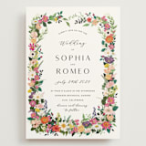 "Secret Garden" - Wedding Invitations in Daisy by Susan Moyal - Front