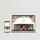 "Secret Garden" - Wedding Invitations in Daisy by Susan Moyal - FREE Wedding Website