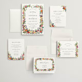 "Secret Garden" - Wedding Invitations in Daisy by Susan Moyal - Invitation Suite