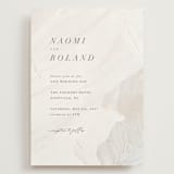 "Neutrality" - Wedding Invitations in Cream by Hooray Creative - Front