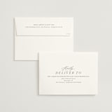 "Neutrality" - Wedding Invitations in Cream by Hooray Creative - FREE Recipient Addressing