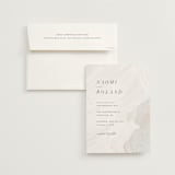 "Neutrality" - Wedding Invitations in Cream by Hooray Creative - Invitation with Envelope