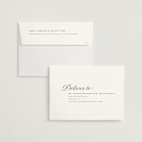 "Classic Chic" - Wedding Invitations in Pearl by Shirley Lin Schneider - FREE Recipient Addressing