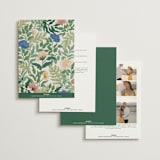 "Floral Garden" - Wedding Invitations in Garden by Elly - Back of Card Options