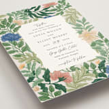 "Floral Garden" - Wedding Invitations in Garden by Elly - Detail