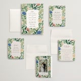 "Floral Garden" - Wedding Invitations in Garden by Elly - Invitation Suite